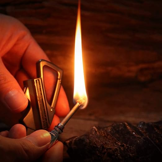 Permanent Match Flint Metal Matchstick Fire Starter with Bottle Opener