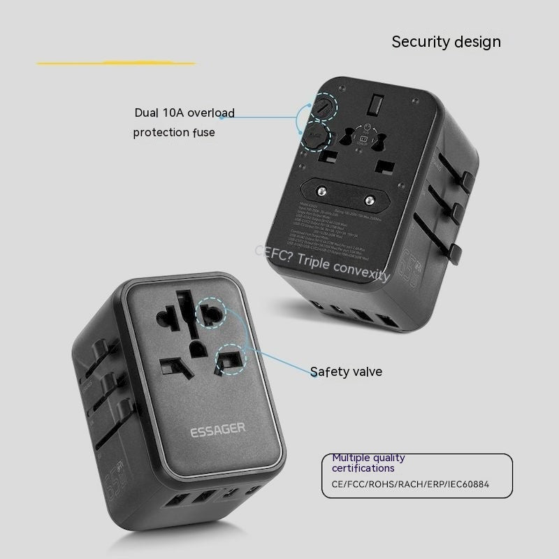 65W Universal Travel Charger