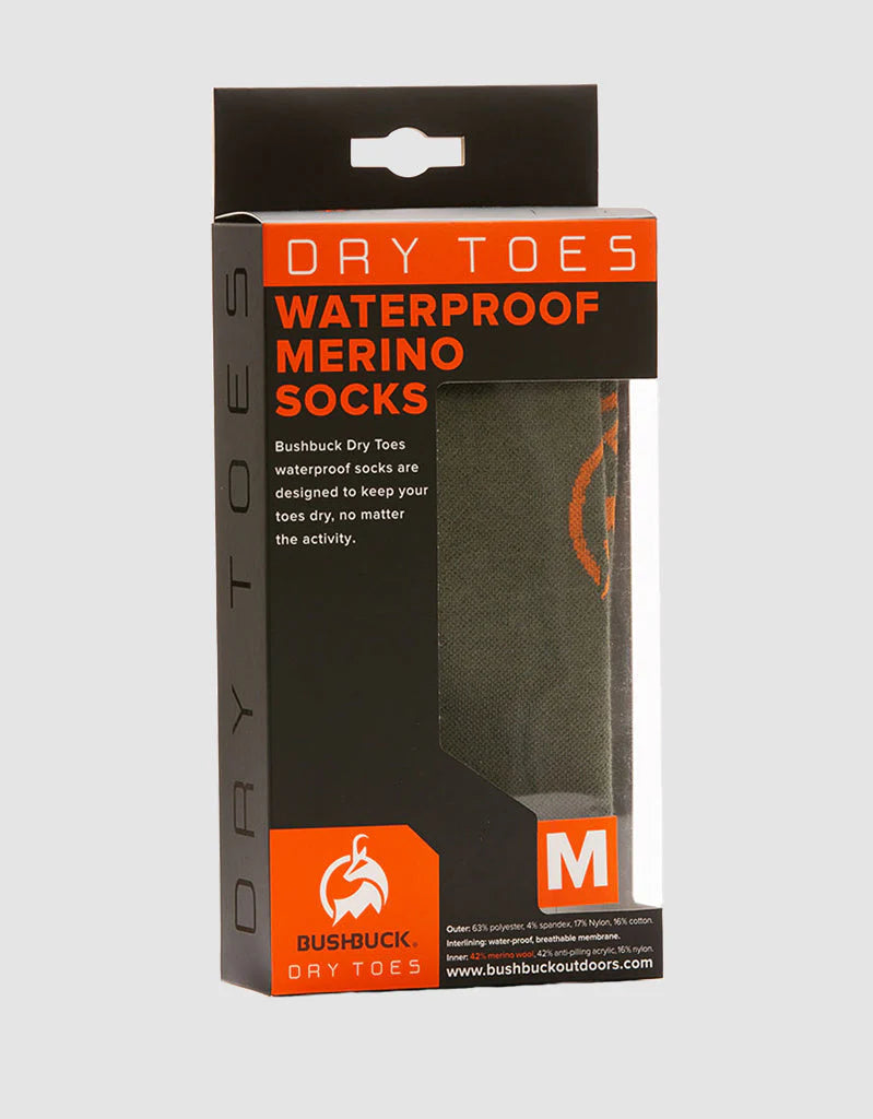 Dry Toes Waterproof Merino Socks