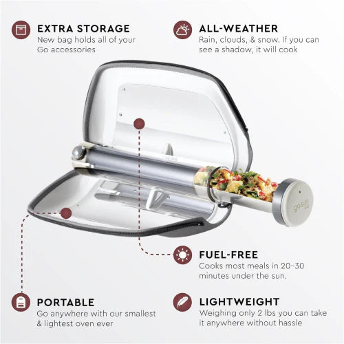 Portable Solar Oven • 1-2 Meals